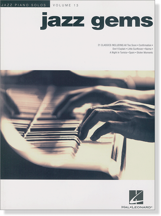Jazz Game Jazz Piano Solos Volume 13