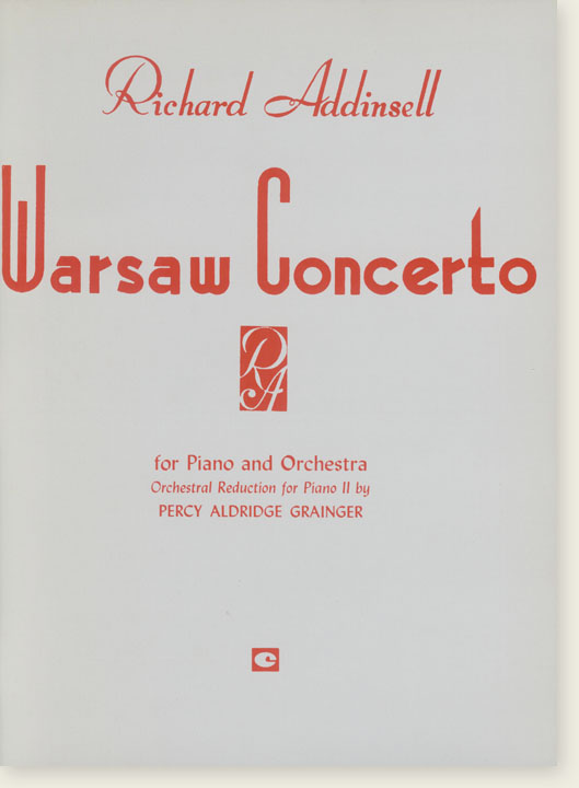 Richard Addinsell Warsaw Concerto for Piano