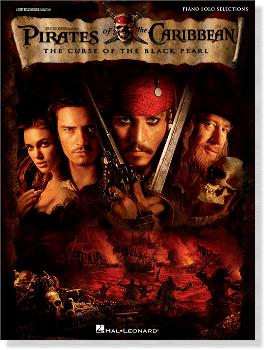 Selections from Pirates of the Caribbean – The Curse of the Black Pearl for Piano Solo