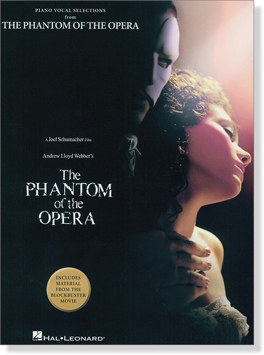 The Phantom of the Opera Piano Vocal Selections - A Joel Schumacher Film