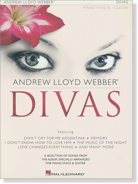 Andrew Lloyd Webber【Divas】Piano／Vocal／Guitar