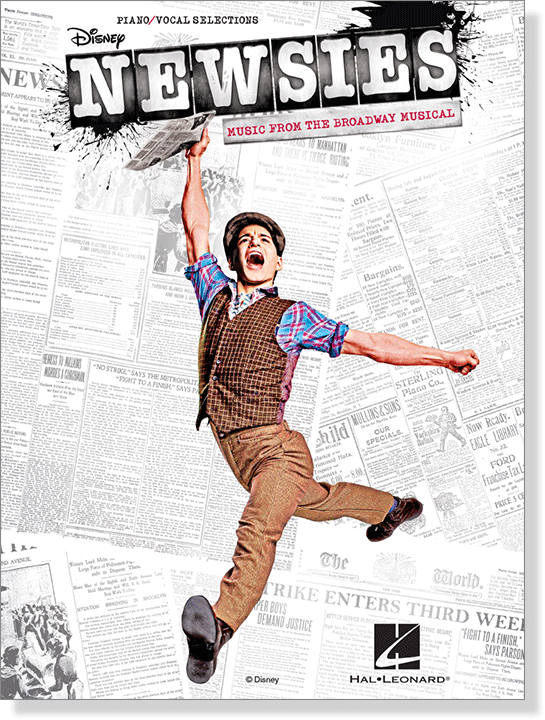 Newsies Music from the Broadway Musical Piano／Vocal Selections