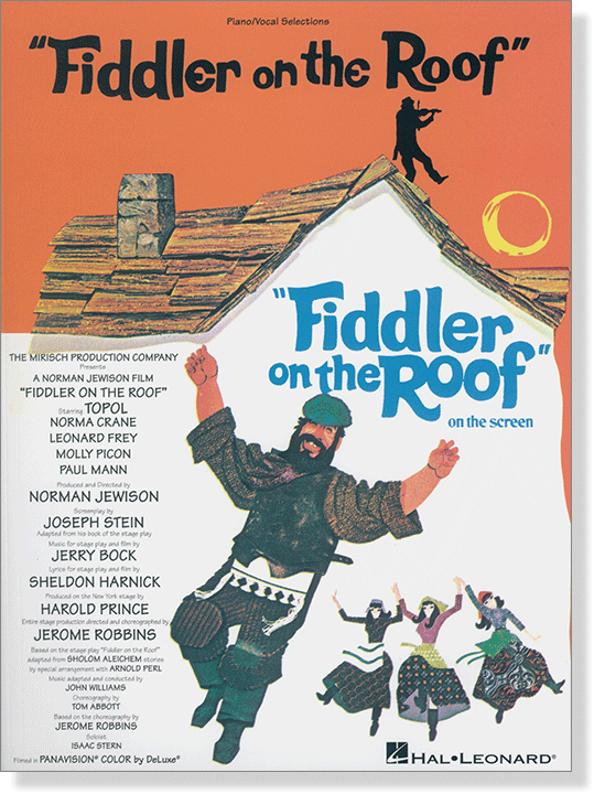 【Fiddler on the Roof 】Piano/Vocal Selections