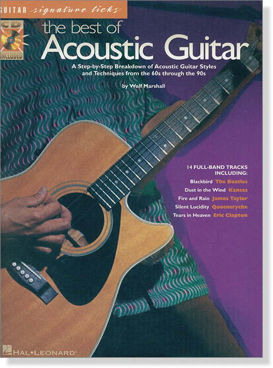 The Best Of Acoustic Guitar by Wolf Marshall Guitar Signature Licks