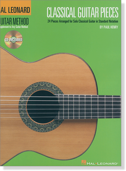 Classical Guitar Pieces by Paul Henry Hal Leonard Guitar Method