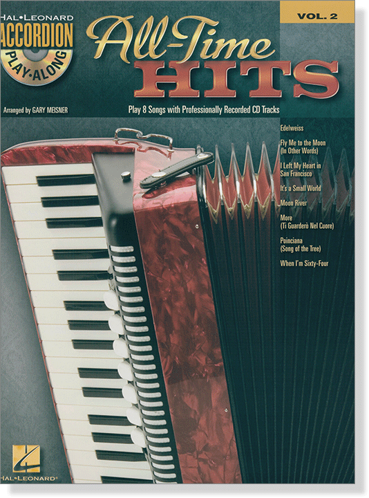 All-Time Hits Hal Leonard Accordion Play-Along Volume 2