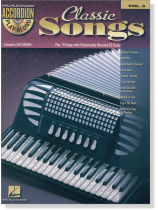Classic Songs Hal Leonard Accordion Play-Along Volume 3
