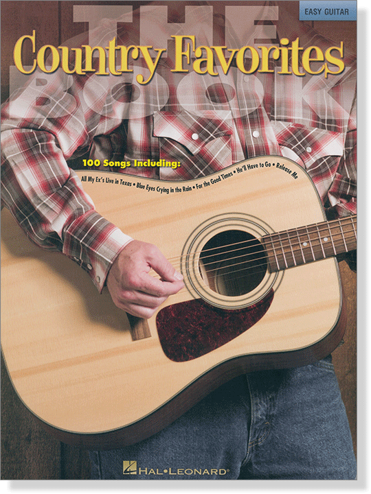 The Country Favorites Book Easy Guitar