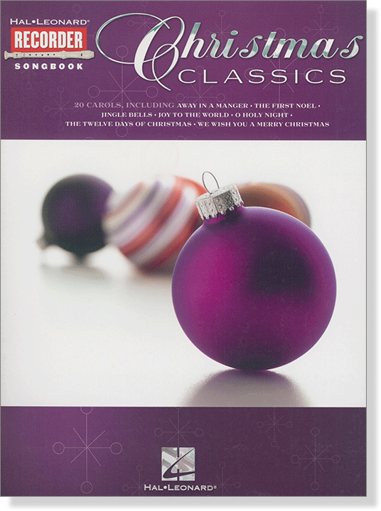 Christmas Classics Hal Leonard Recorder Songbook