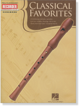 Classical Favorites Hal Leonard Recorder Songbook
