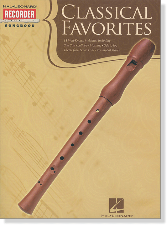 Classical Favorites Hal Leonard Recorder Songbook