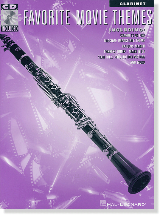 Favorite Movie Themes for Clarinet