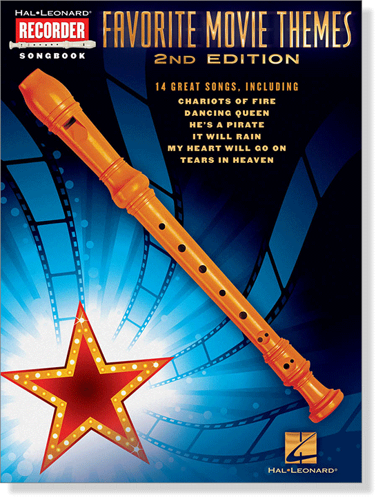 Favorite Movie Themes – 2nd Edition Hal Leonard Recorder Songbook
