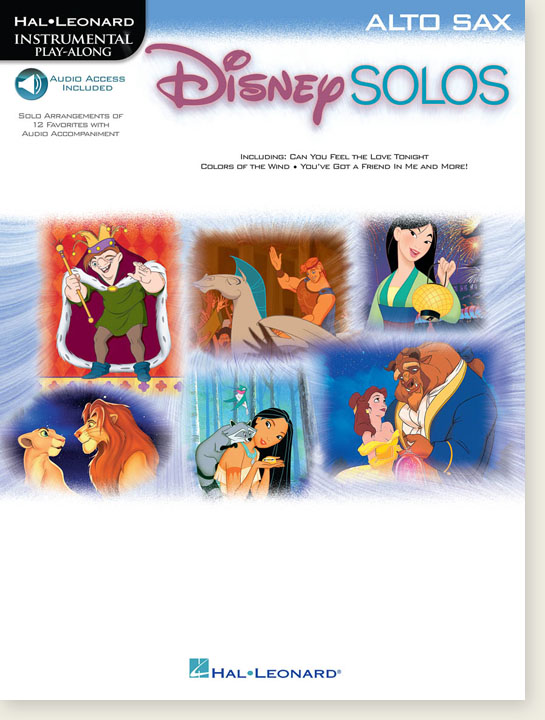 Disney Solos for Alto Sax