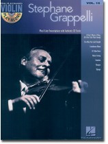 Stephane Grappelli Hal Leonard Violin Play-Along Volume 15 Stephane Grappelli Hal Leonard Violin Play-Along Volume 15