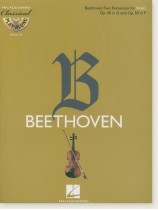 Beethoven: Two Romances for Violin, Op. 40 in G and Op. 50 in F Hal Leonard Classical Play-Along Volume 20
