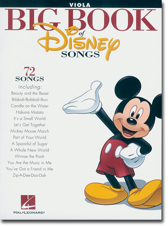 Big Book of Disney Songs for Viola