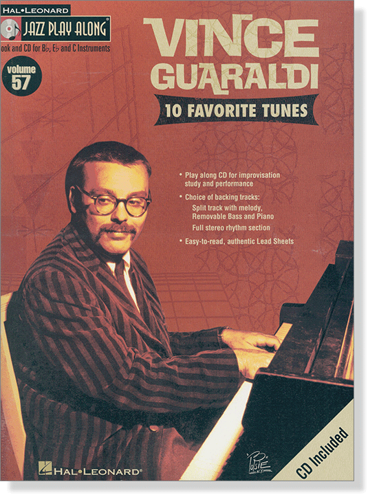 Vince Guaraldi Hal Leonard Jazz Play-Along Vol. 57