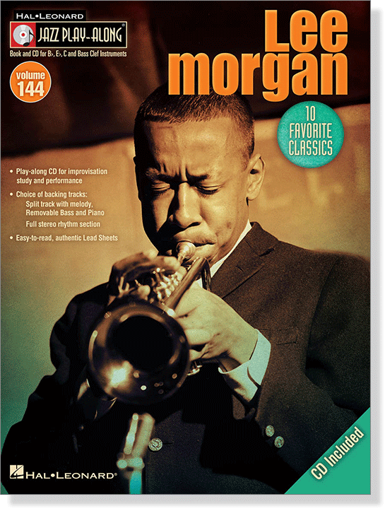 Lee Morgan Hal Leonard Jazz Play-Along Vol. 144