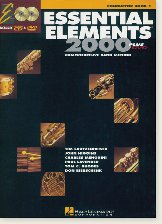 Essential Elements 2000 - Conductor Book 1【CD+DVD】