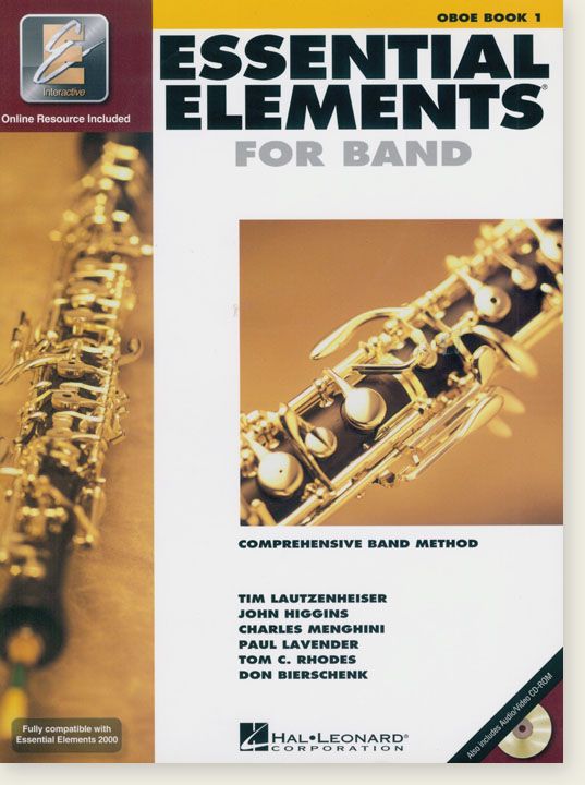 Essential Elements for Band – Oboe Book 1 with EEi Essential Elements for Band – Oboe Book 1 with EEi