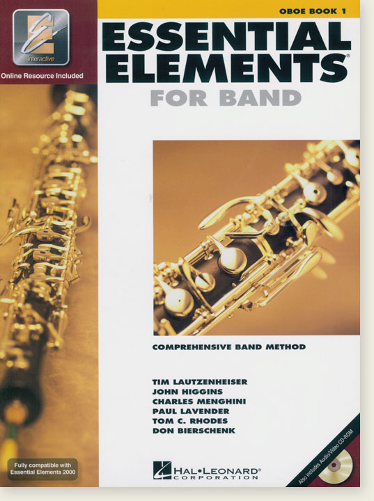 Essential Elements for Band – Oboe Book 1 with EEi