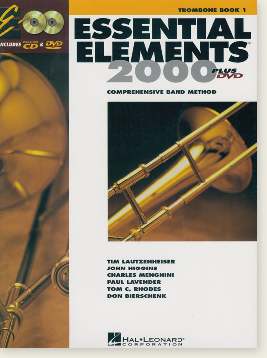 Essential Elements 2000 -Trombone Book 1【CD+DVD】