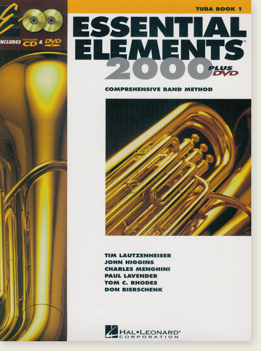 Essential Elements 2000 -Tuba Book 1【CD+DVD】