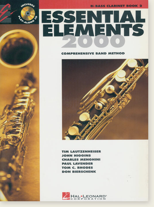 Essential Elements 2000 - B♭ Bass Clarinet Book 2