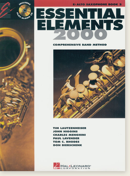 Essential Elements 2000 - Eb Alto Saxophone Book 2