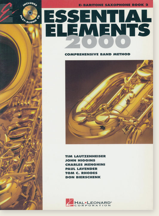 Essential Elements 2000 - Eb Baritone Saxophone Book 2