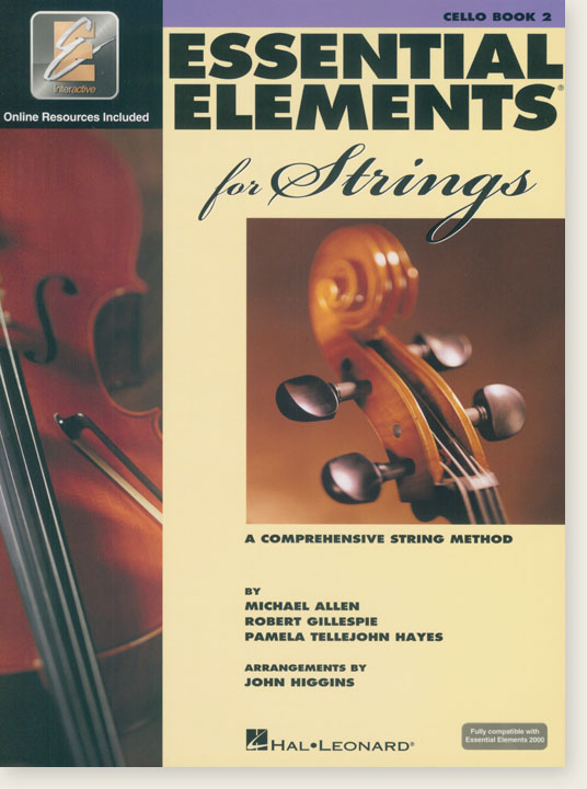 Essential Elements for Strings – Cello, Book 2 with EEi