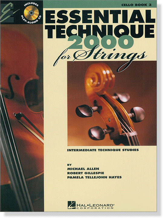 Essential Technique 2000 for Strings (Essential Elements Book 3) Cello Book 3