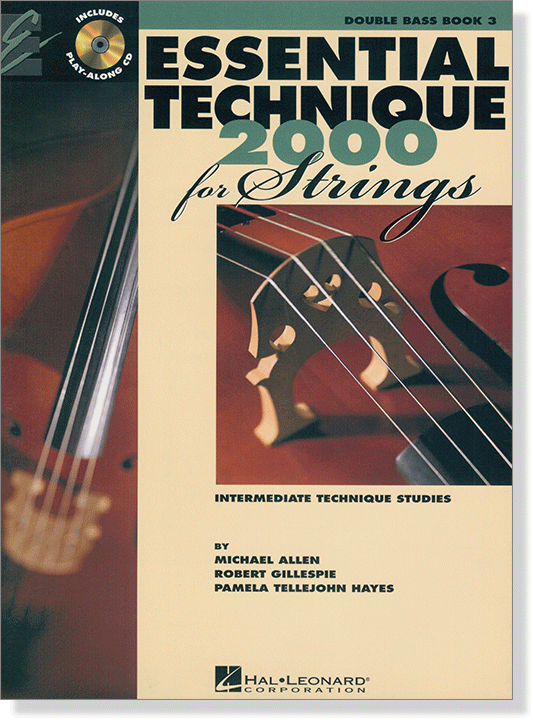 Essential Technique 2000 for Strings (Essential Elements Book 3) Double Bass Book 3