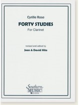 Cyrille Rose Forty Studies for Clarinet Cyrille Rose Forty Studies for Clarinet