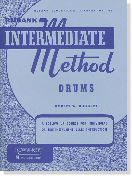 Rubank【Intermediate Method】for Drums