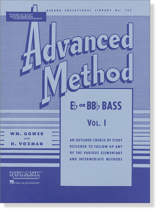 Rubank【Advanced Method】for E♭ or BB♭ Bass (Tuba), Vol. Ⅰ