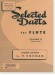 Selected【Duets】for Flute , Volume Ⅱ Advanced