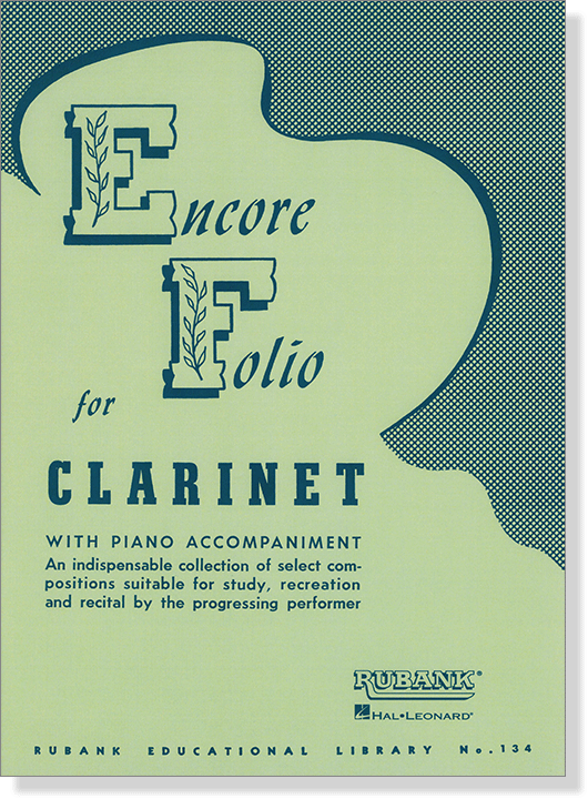 【Encore Folio】 Bb Clarinet with Piano Accompaniment