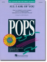 Pops【All I Ask of You】from The Phantom of the Opera for String Quartets Pops【All I Ask of You】from The Phantom of the Opera for String Quartets