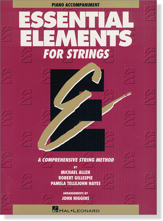 Essential Elements for Strings【Piano Accompaniment】Book One