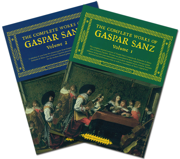 The Complete Works of Gaspar Sanz – Volumes 1 & 2 (Guitar)