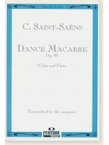 Saint-Saëns Danse Macabre Op. 40 for Violin and Piano Saint-Saëns Danse Macabre Op. 40 for Violin and Piano