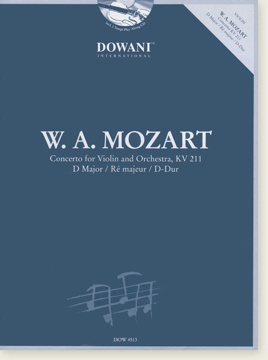 Mozart Concerto for Violin and Orchestra , KV 211 in D Major