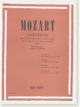 Mozart Concerto per Clarinetto in Sib. E Pianoforte (dal Concerto in La per Violino e Orchestra) K. 219 for Clarinet in B♭. and Piano Mozart Concerto per Clarinetto in Sib. E Pianoforte (dal Concerto in La per Violino e Orchestra) K. 219 for Clarinet in B♭. and Piano