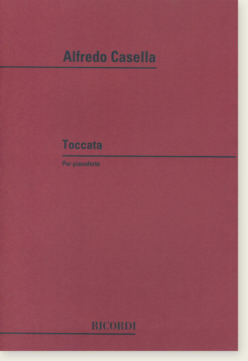 Alfredo Casella Toccata per Pianoforte