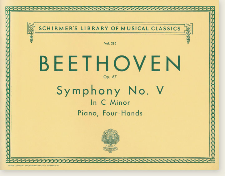 Beethoven Symphony No. Ⅴ Piano , Four Hands, Op. 67