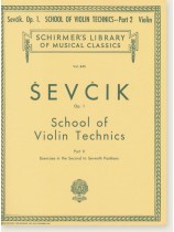 Ševčík School of Violin Technics Op. 1, (PartⅡ) Ševčík School of Violin Technics Op. 1, (PartⅡ)