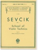 Ševčík School of Violin Technics Op. 1, (PartⅢ) Ševčík School of Violin Technics Op. 1, (PartⅢ)