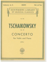 Tchaikovsky Concerto for Violin and Piano Op. 35 (Mittell)